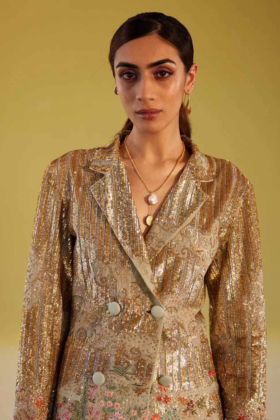 Jacket & Jacket Sets<Rahul Mishra Navbhumi Hand Embroidered Trench Set